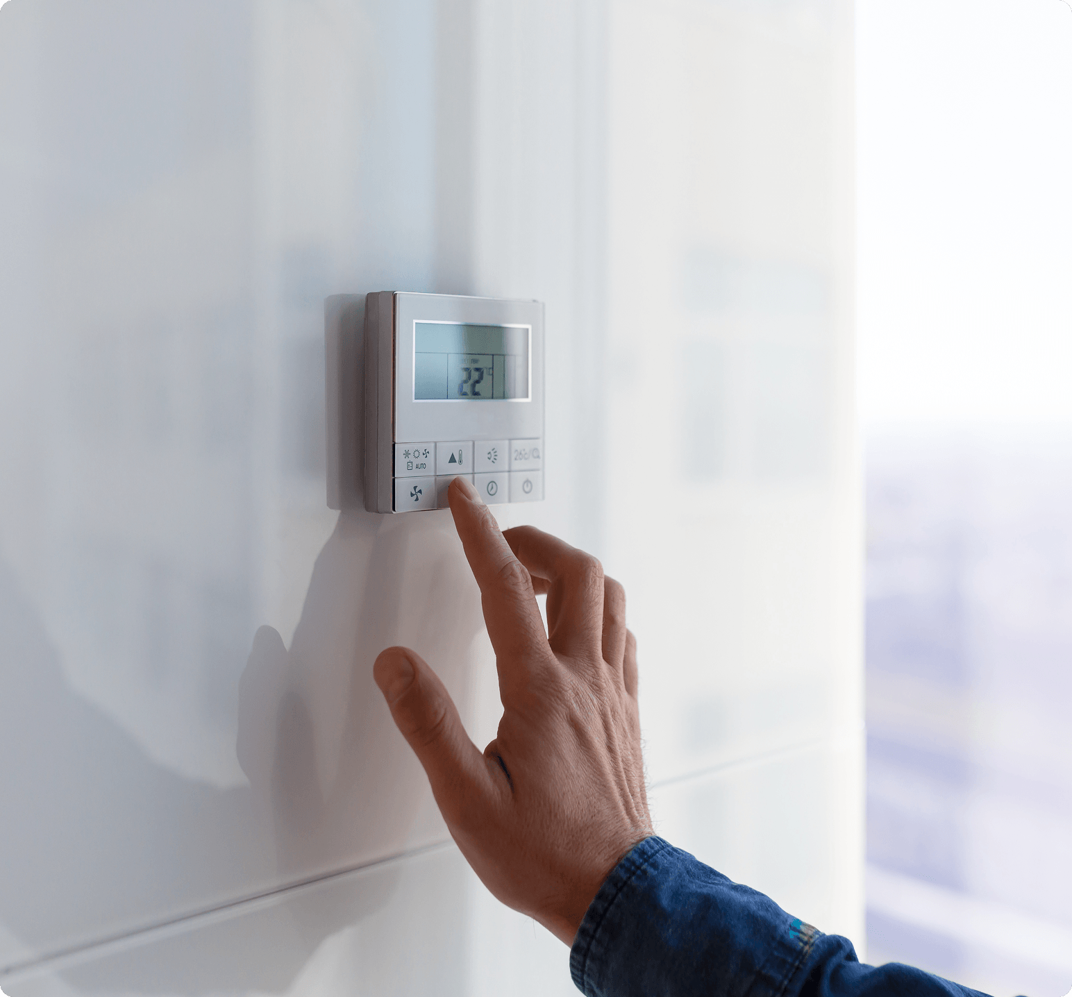 thermostat intelligent maison